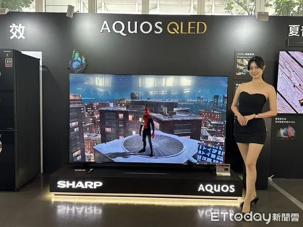 ▲夏普新品發表會。(圖/記者蔡惠如攝)