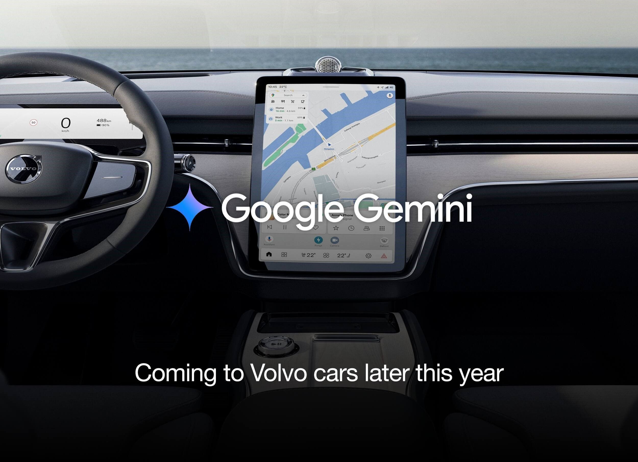 ▲Volvo將導入Google Gemini AI助理。(圖/翻攝自Volvo)