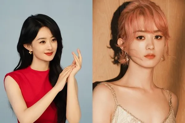 ▲趙麗穎零修圖的狀態也引發討論。(圖/翻攝自微博)