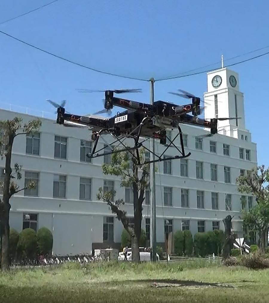 ▲山葉、三菱重工開發中型無人機。(圖/翻攝自三菱重工)