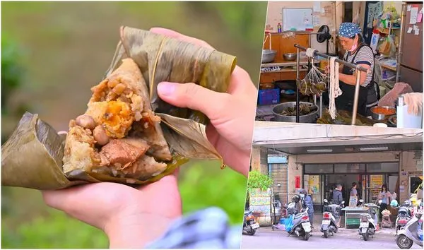 ▲▼模範肉粽。(圖/部落客橘子狗愛吃糖授權提供)