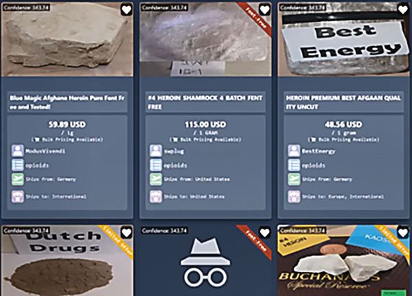 林睿庠成立被稱為「隱身」(Incognito)的毒品暗網市場,利用加密貨幣交易平台在全球各地撮合毒品交易。(翻攝自美國司法部)