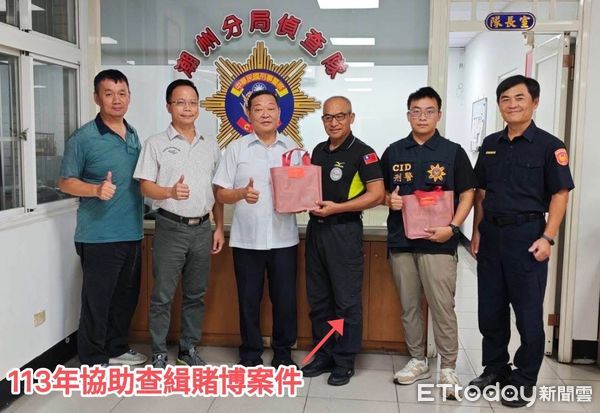 ▲潮州警分局郭文明教官榮獲今年「模範警察」 。(圖/記者陳崑福翻攝)