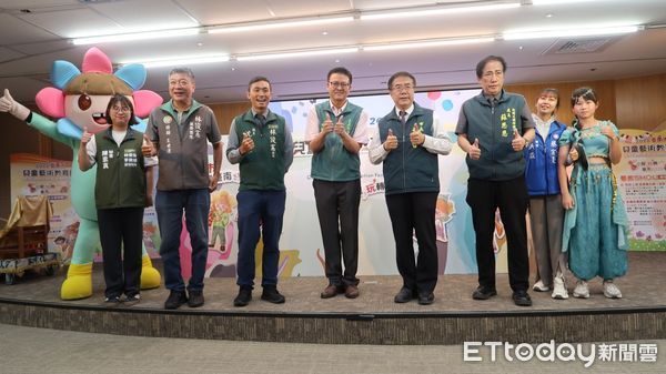 ▲2025台南兒童藝術教育節記者會登場,三村國小學童帶來直笛與舞蹈表演,展現跨域藝術能量。(記者林東良翻攝,下同)