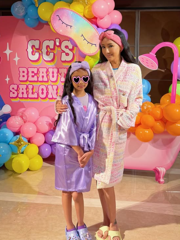 ▲▼關穎幫女兒辦生日趴。(圖/翻攝自Instagram/kwanterri)