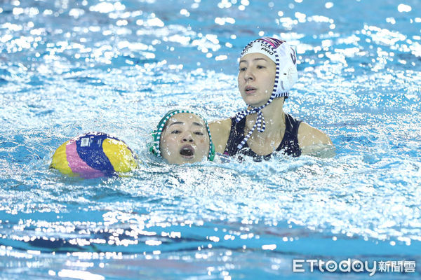 ▲夏嘉璐參加世壯運水球賽。(圖/記者林敬旻攝)