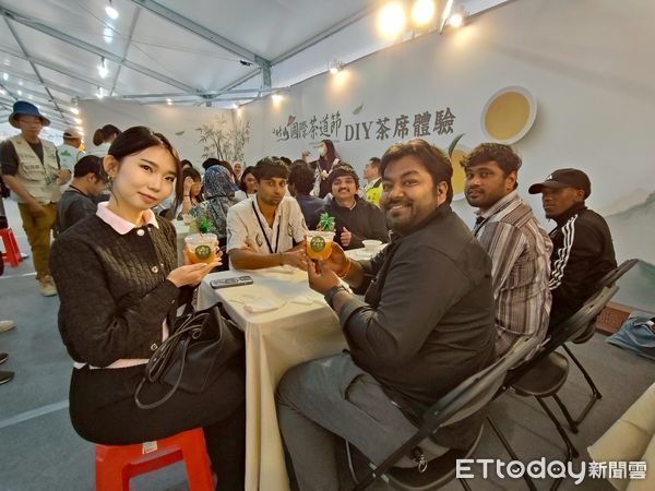 ▲國際生體驗「2025竹山國際茶道節」小旅行。(圖/竹山鎮公所提供)