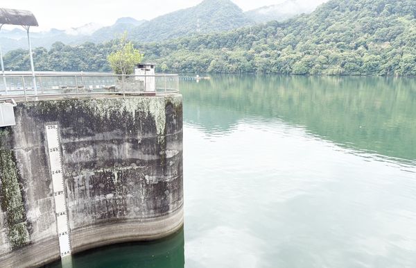 ▲石門水庫蓄水率截至今天上午為止已達95.3%,北水分署評估梅雨鋒面會帶來豐沛雨量,預估水位應降至243.5公尺保留防洪空間。(圖/北水分署提供)