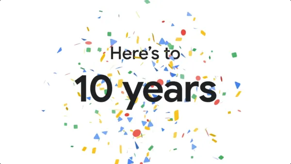 ▲▼Google相簿十周年。(圖/Google)