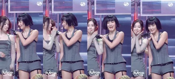 ▲▼Irene & Seulgi。(圖/翻攝自YouTube/M2)