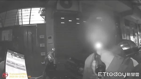 ▲北市保大張姓警員,日前在新北中和酒駕騎車遭到攔查拒測。(圖/記者陸運陞翻攝)