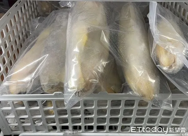 冷凍小黃魚,食藥署食用禽畜水產品。(圖/食藥署提供)