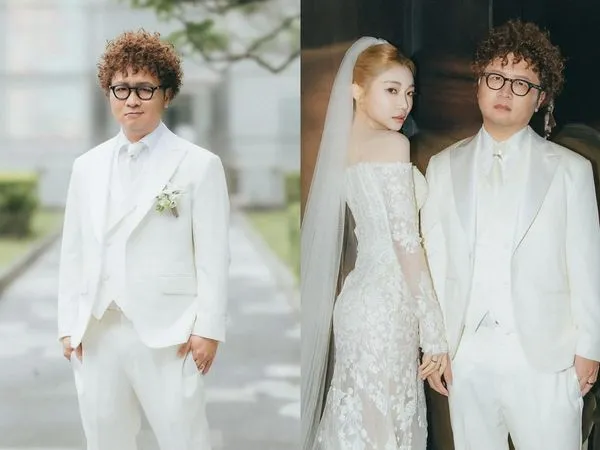 ▲▼納豆、依依婚禮 。(圖/翻攝自臉書)