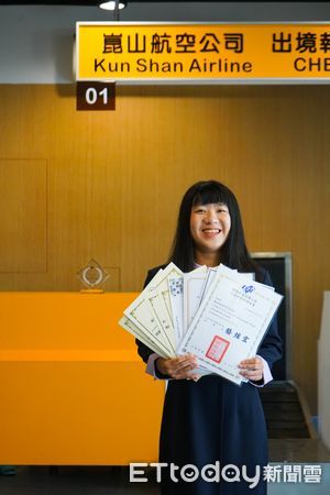 ▲羅諭湘勇敢挑戰身體限制,積極參與活動、考取多張證照,展現堅強生命力。(記者林東良翻攝,下同)