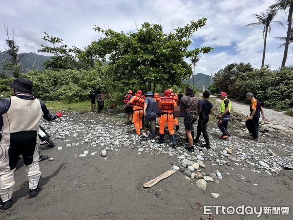 ▲台東「天空之鏡」落海高中生尋獲遺體。(圖/記者楊晨東翻攝)
