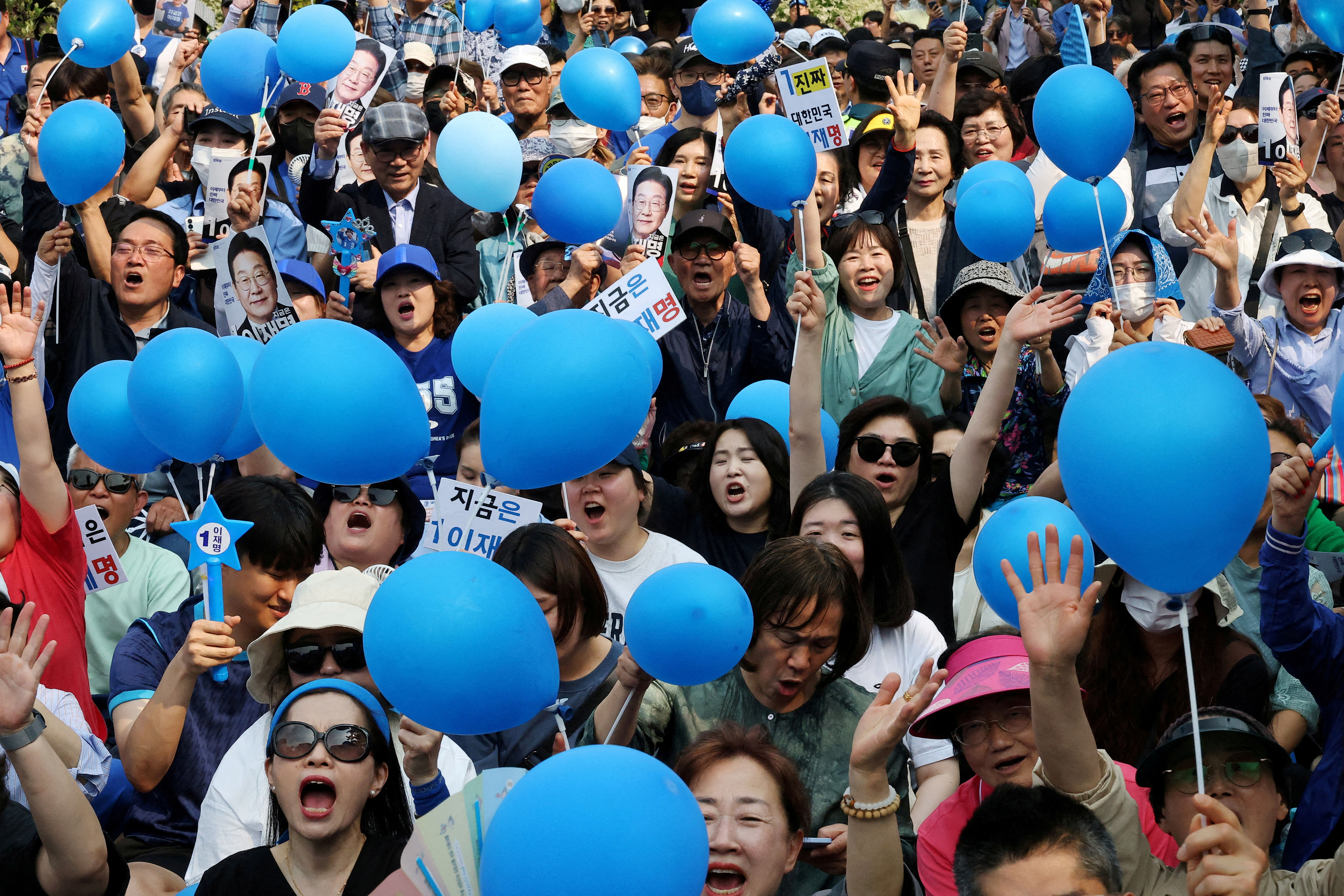 ▲▼ 李在明當選南韓總統。(圖/路透)