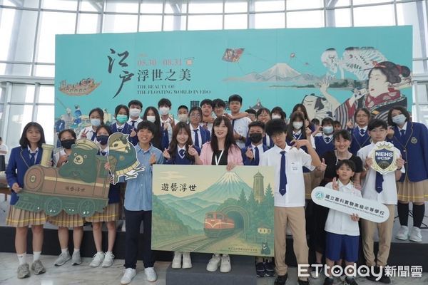▲▼ 國立嘉科實中參與故宮南院江戶浮世繪特展 展現數位藝術創作力 。(圖/國立嘉科實中提供)