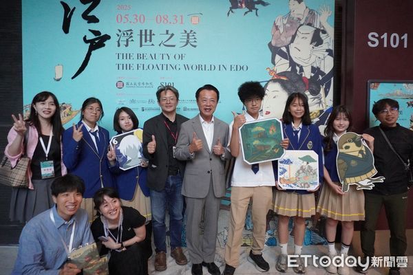 ▲▼ 國立嘉科實中參與故宮南院江戶浮世繪特展 展現數位藝術創作力 。(圖/國立嘉科實中提供)