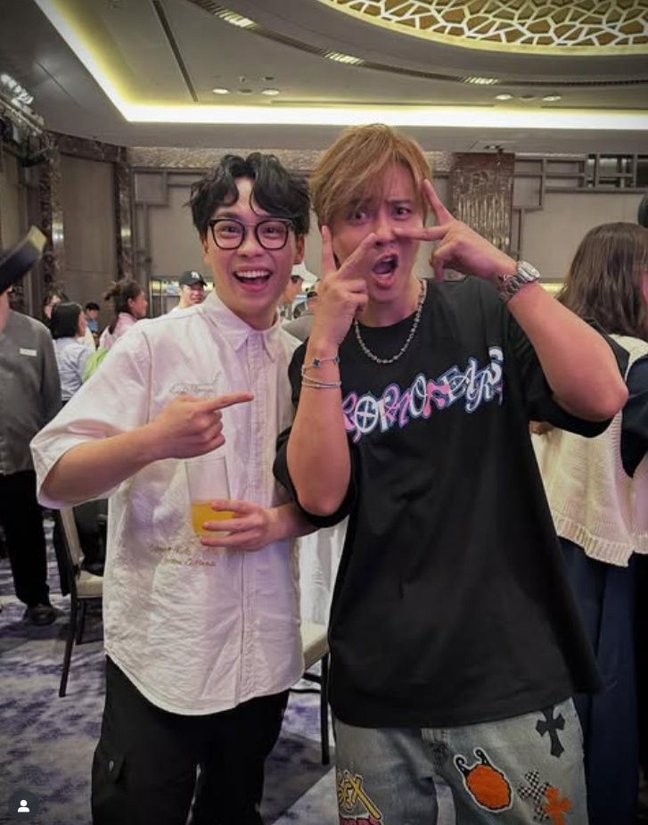 ▲賀瓏當面邀請羅志祥上《夜夜秀》遭到拒絕。(圖/翻攝自賀瓏IG)