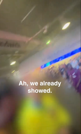 ▲▼比利時網紅混進歐冠決賽。(圖/翻攝自TikTok)