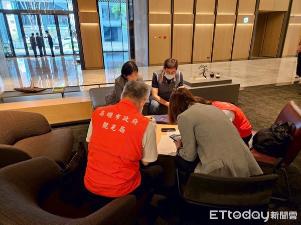 ▲▼高雄觀光局聯合消保官加強旅宿稽查。(圖/記者許宥孺翻攝)