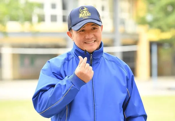 ▲張泰山擔任明尼蘇達雙城隊「台灣日」開球嘉賓。(圖/取自張泰山粉絲團)