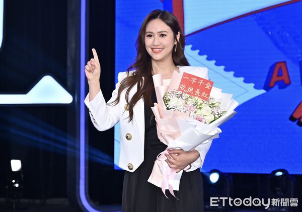 ▲▼公視《一字千金》十全十美 新任主持人Sandy吳姍儒記者會 。(圖/記者李毓康攝)