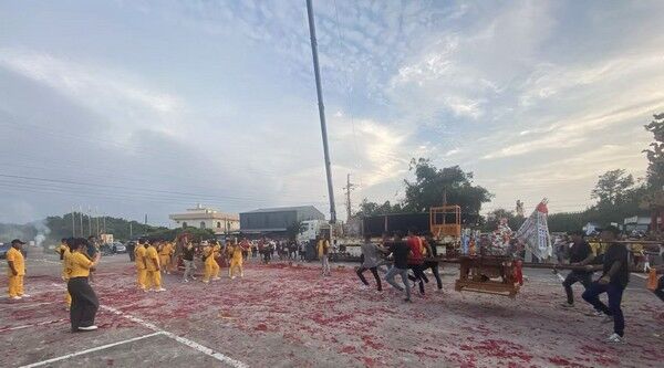 ▲桃園福興宮祈安大遶境