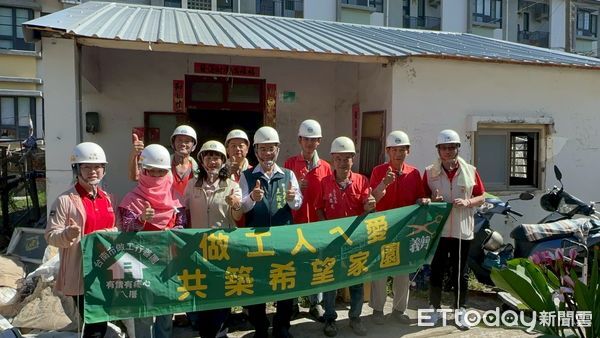 ▲台南市安南區吳姓夫婦老宅經志工接力修繕後煥然一新,重拾家的溫暖與安全。(記者林東良翻攝,下同)