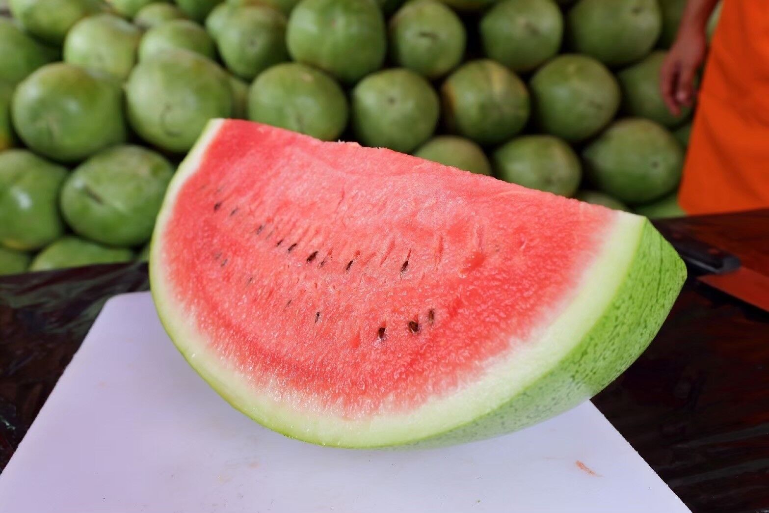 ▲果艷西瓜20周年快閃板橋。(圖/新北市農業局提供)