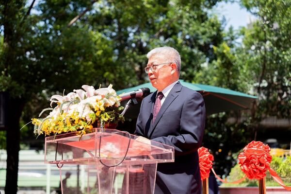 ▲致敬歷史、煥新未來!北科大鐘樓地標原貌修復 經典傳承工專記憶。(圖/翻攝北科大校長王錫福臉書)