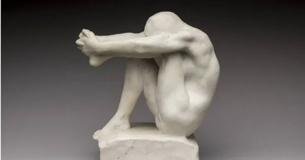 一件被誤認為羅丹贗品的雕刻,拍出2900萬元。(圖/翻攝Rouillac網站)