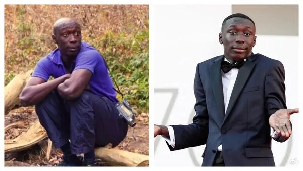 全球TikTok擁有最多粉絲的網紅「面癱哥」拉梅因滯留美國遭逮捕,目前已自行選擇離境。(翻攝自Instagram@khaby00、微博)