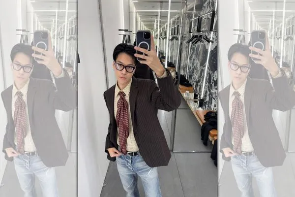 鄧佳駿的姑姑是已故歌后鄧麗君。(翻攝自threads)