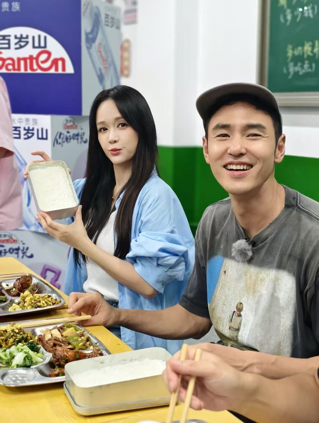 ▲阮經天公開與陳喬恩的幕後照。(圖/翻攝自Instagram/ethanruan91)