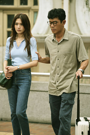 ▲香港電影《私家偵探》由古天樂、劉冠廷及周秀娜主演。(圖/華映娛樂提供)