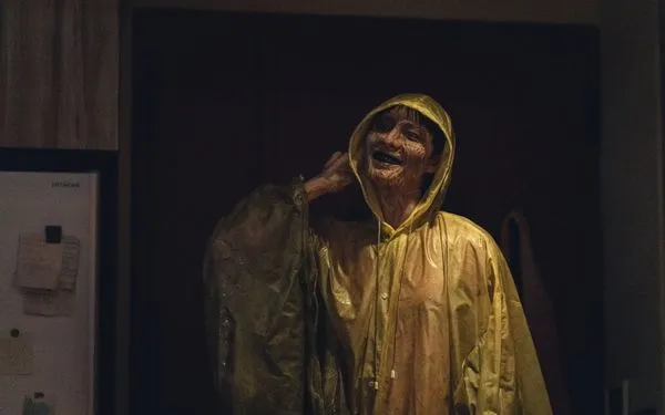 ▲《山忌 黃衣小飛俠》曹佑寧興奮化身黃衣小飛俠。(圖/威視電影)