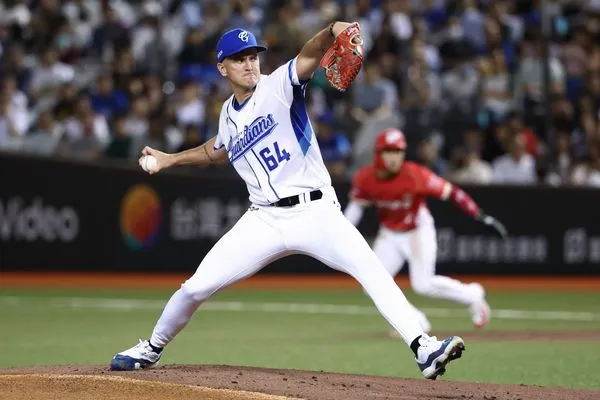 ▲富邦悍將洋將布坎南。(圖/富邦悍將提供)