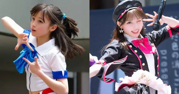 橋本環奈(左)、大森莉緒(右)的奇蹟美照。(合成圖/翻攝自社群網站X)