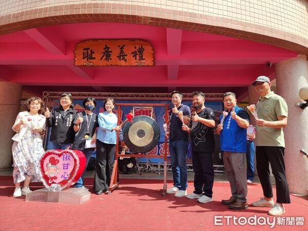 ▲「虎尾驛起響愛公益園遊會」今日熱鬧登場。(圖/記者游瓊華翻攝)