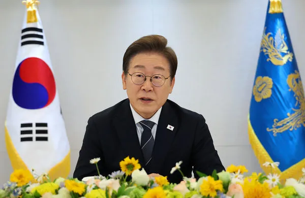 ▲南韓總統李在明。(圖/達志影像)