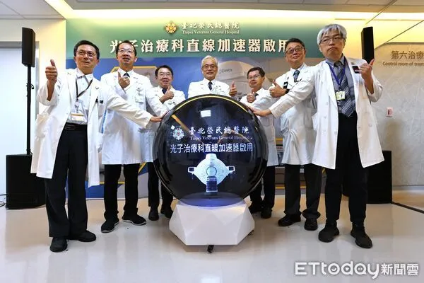 北榮斥資三億建置「光子治療直線加速器」。(圖/記者趙于婷攝)