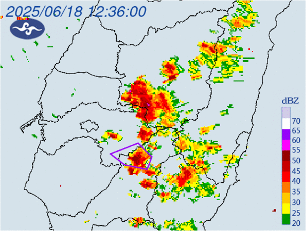 ▲▼大雷雨。(圖/氣象署提供)