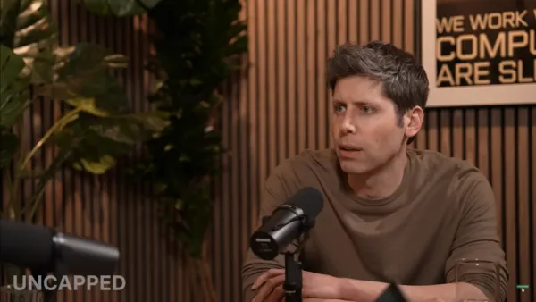 ▲▼Sam Altman。(圖/YouTube@@uncappedpod)