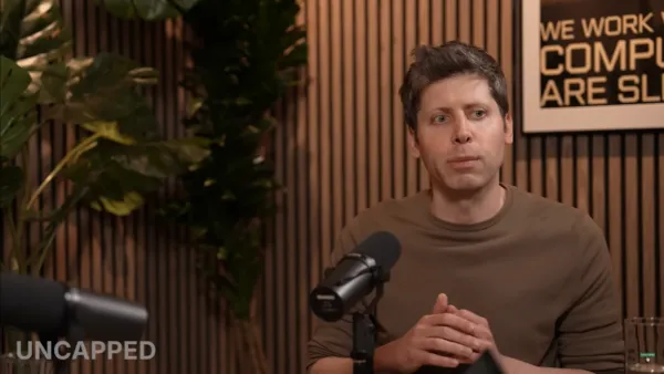 ▲▼Sam Altman。(圖/YouTube@@uncappedpod)