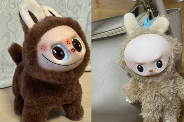 ▲▼Labubu盜版「拉粑粑」爆紅。(圖/翻攝自小紅書)