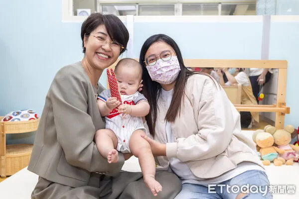 ▲草屯鎮土城公辦民營托嬰中心今日揭牌,預計7月正式營運。(圖/南投縣政府提供,下同)