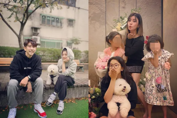 ▲▼賈靜雯淚別15年狗女兒!愛犬「挑好時機道別」。(圖/翻攝自Instagram/alyssachia)