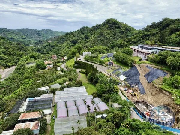 龍巖太平寶山遭控水土保持出問題,鄰近農民安全堪慮。