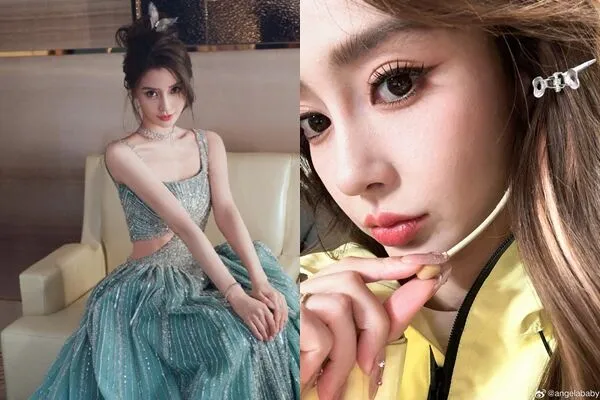 ▲Angelababy。(圖/翻攝自微博)